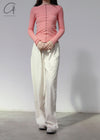 BASERANGE Silk trousers TRSI-WS-000 UNDYED